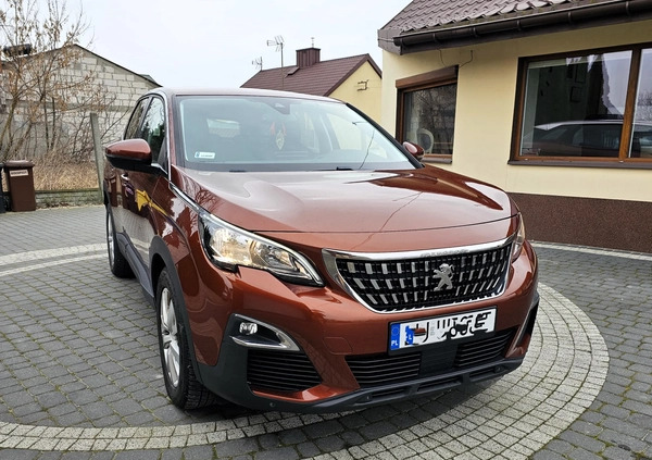 Peugeot 3008 cena 63900 przebieg: 214473, rok produkcji 2017 z Jarosław małe 254